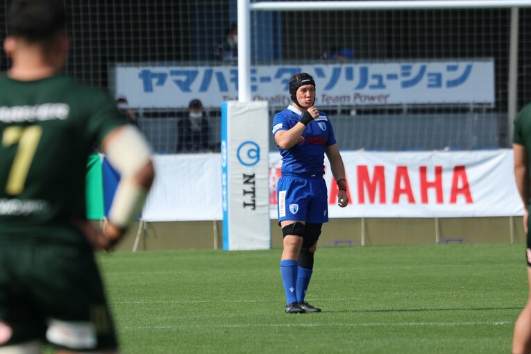 ジョーンズリチャード剛（静岡ブルーレヴス）　©Nobuhiko Otomo