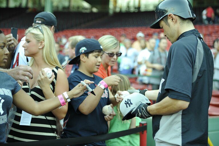 イチローさん、サインください！（2/2）　©Takuya Sugiyama