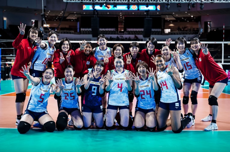 ネーションズリーグ予選ラウンド・アメリカ戦　©︎FIVB