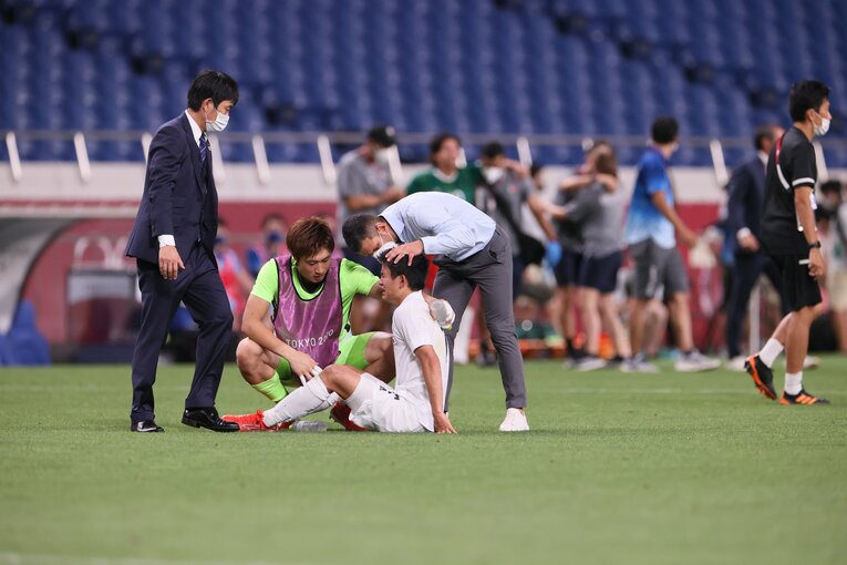 久保建英、大迫敬介（2021年東京五輪）©︎JMPA