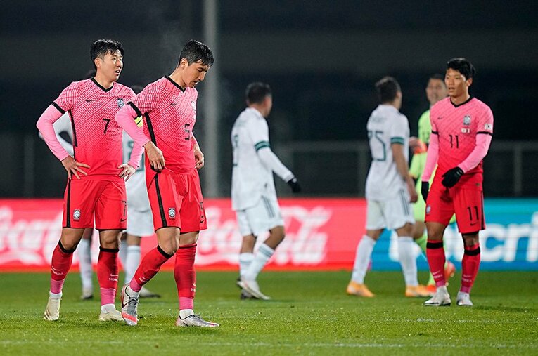 日本と同じくメキシコには敗戦したものの、ソン・フンミンが招集されるなど韓国代表はコロナ禍における代表強化への一歩を歩みだした ／ photograph by Getty Images
