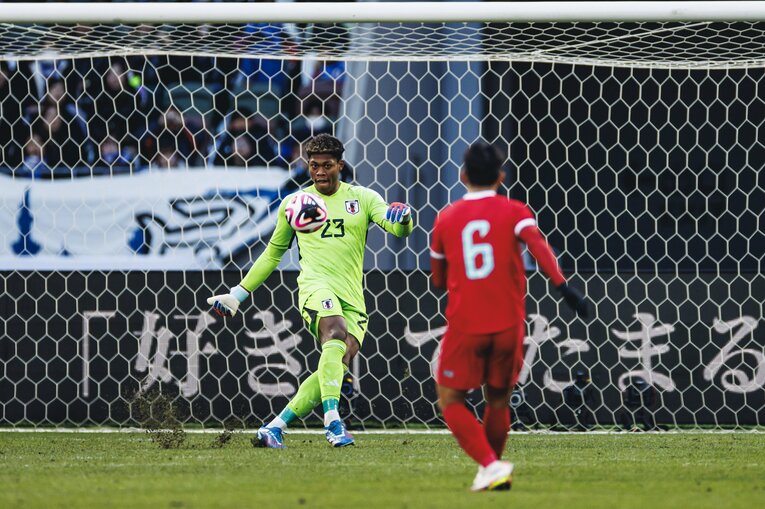 190センチ93キロの体躯、フィード能力という高い潜在能力を持つ彩艶　©Kiichi Matsumoto