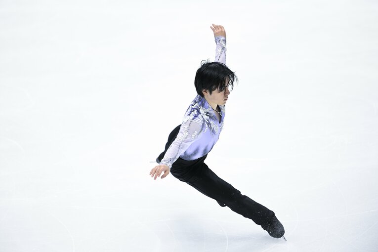 宇野昌磨、NHK杯SP  ©︎Asami Enomoto