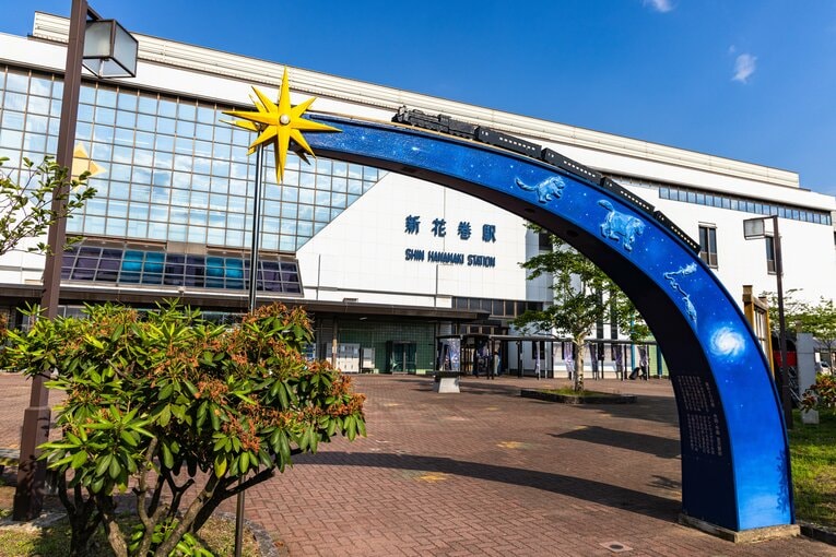 こちらは東北新幹線のJR新花巻駅