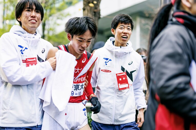 10位でシード権に滑り込んだのは帝京大の1年生・小林　©Kiichi Matsumoto