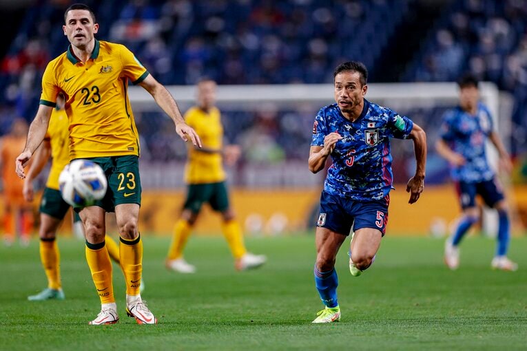 10月12日のオーストラリア戦（2－1で勝利）