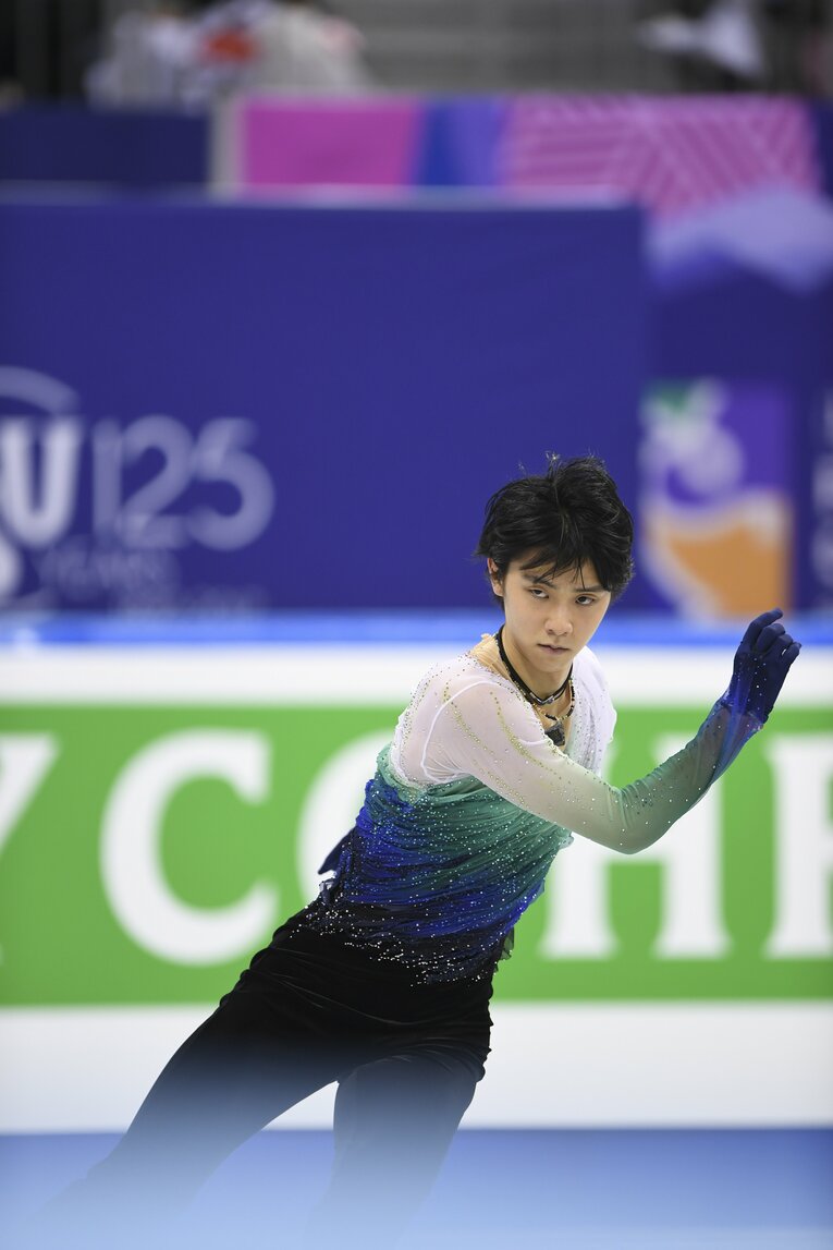 2017年2月、四大陸選手権のフリー　©Asami Enomoto