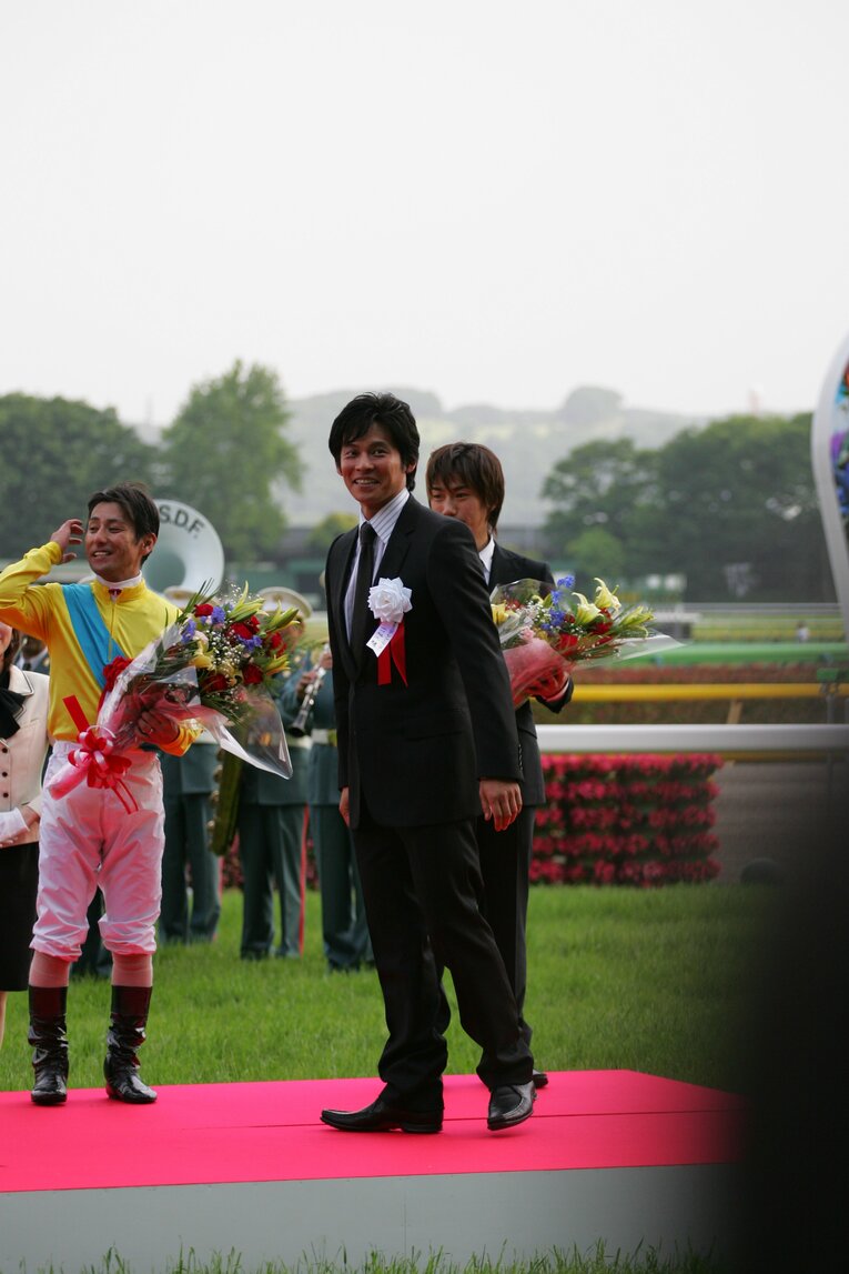 2007年の日本ダービー　©BUNGEISHUNJU