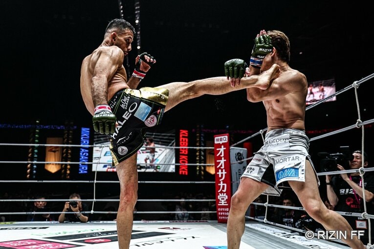 『超RIZIN.4』朝倉未来vs.クレベル・コイケ　©RIZIN FF