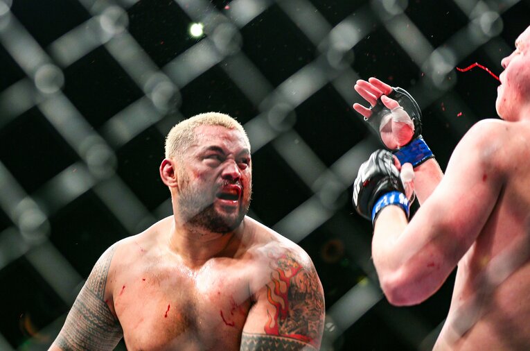 マーク・ハントvs.ステファン・ストルーフェ　©Susumu Nagao