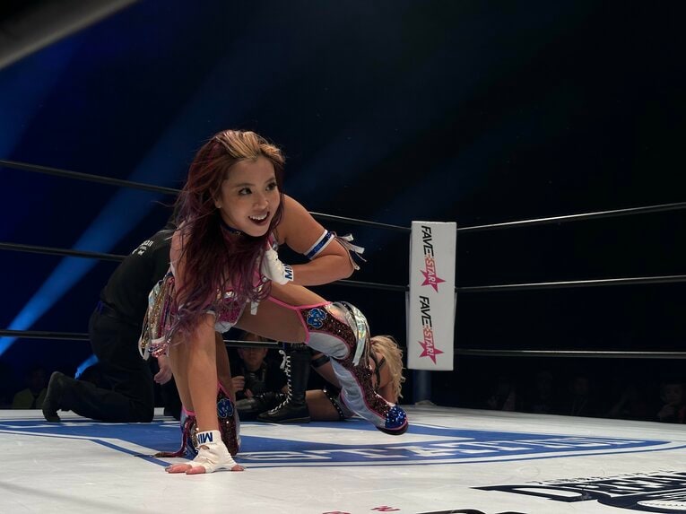 スターダム時代の白川　©Norihiro Hashimoto