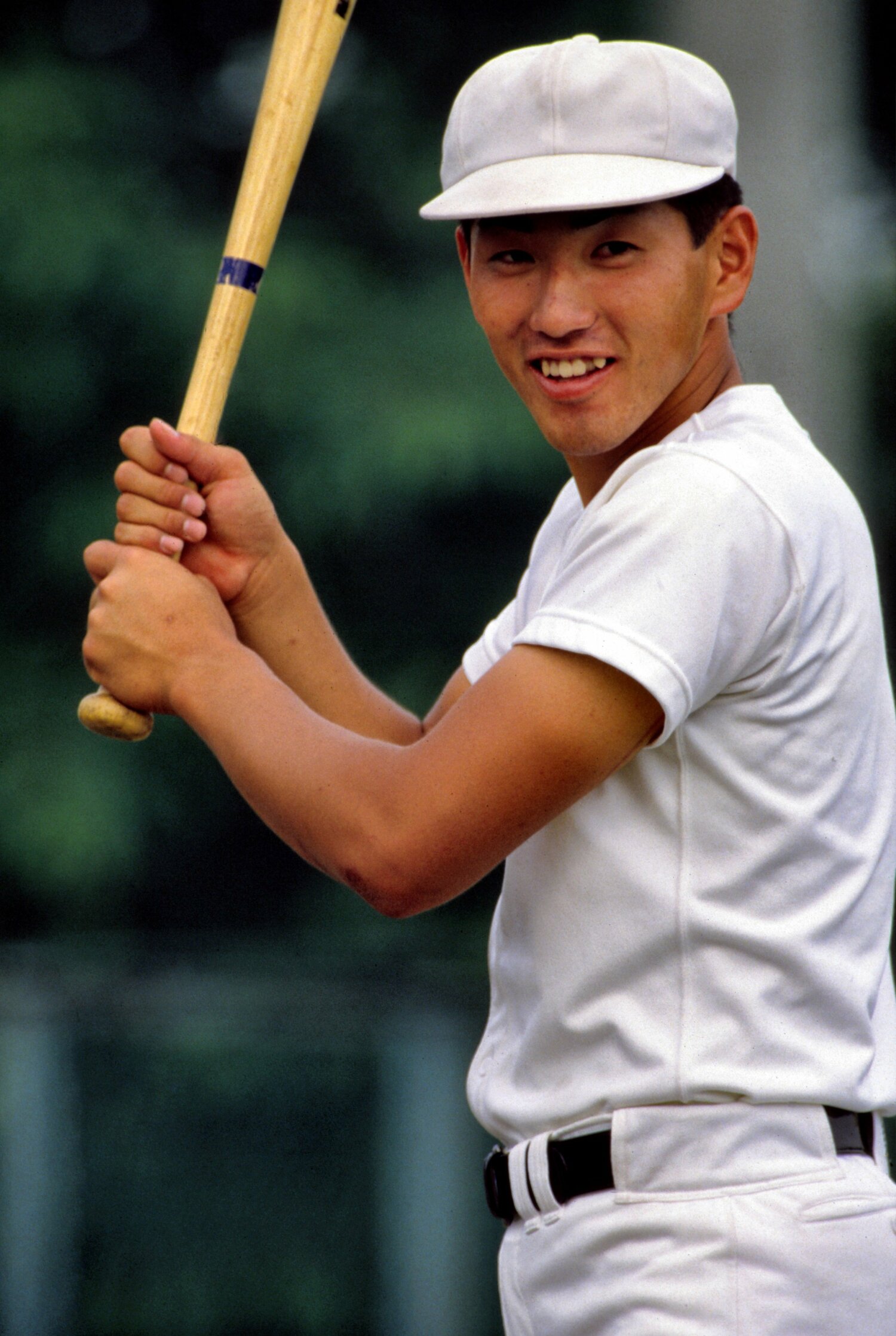 PL学園時代の清原和博　©︎Katsuro Okazawa/AFLO