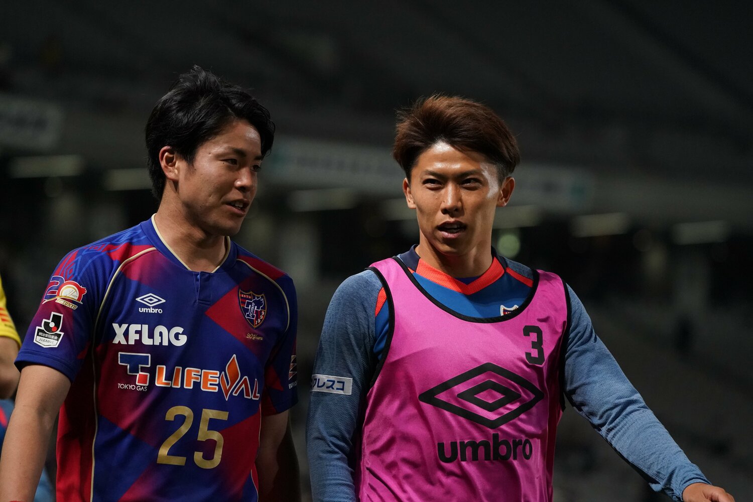 2018年の小川と太田　©J.LEAGUE