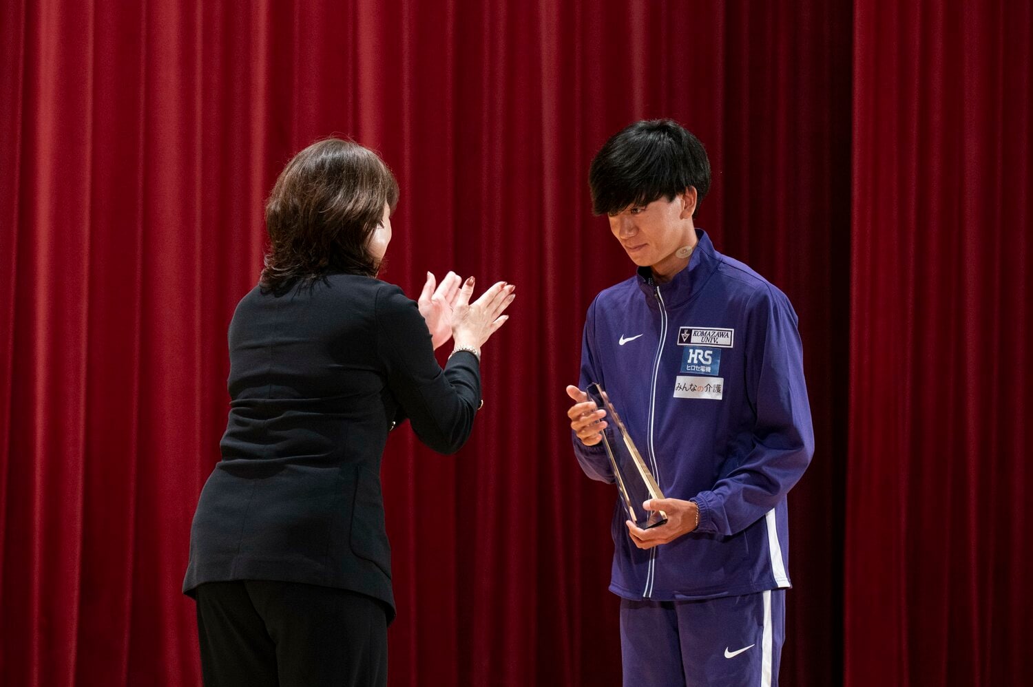 全日本では伊藤は5区区間賞、大会MVPを受賞した ©Tadashi Hosoda