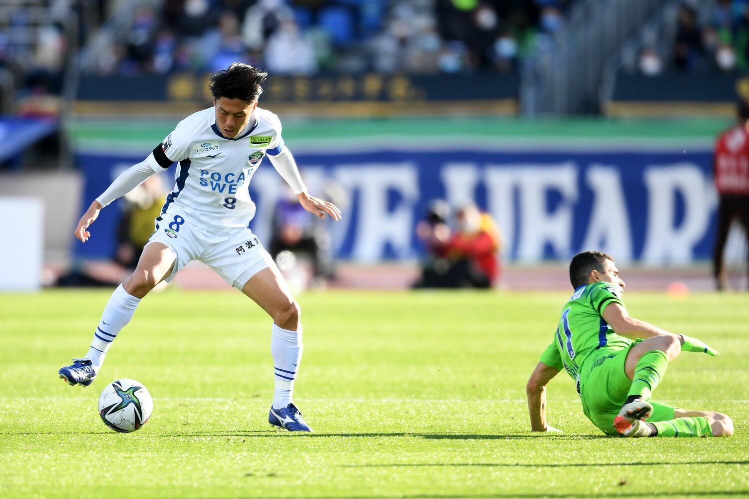 岩尾憲はキャプテンとして、そしてチームの心臓として攻守に必要不可欠な存在だった