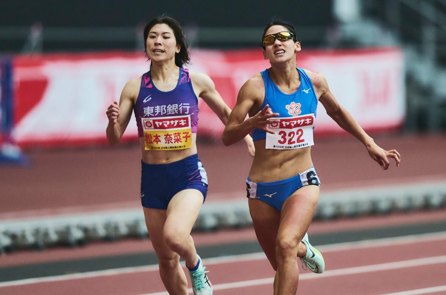 アジア選手権王者であり、昨年の日本選手権優勝者でもある松本はまさかの4位に終わった　©Yuki Suenaga