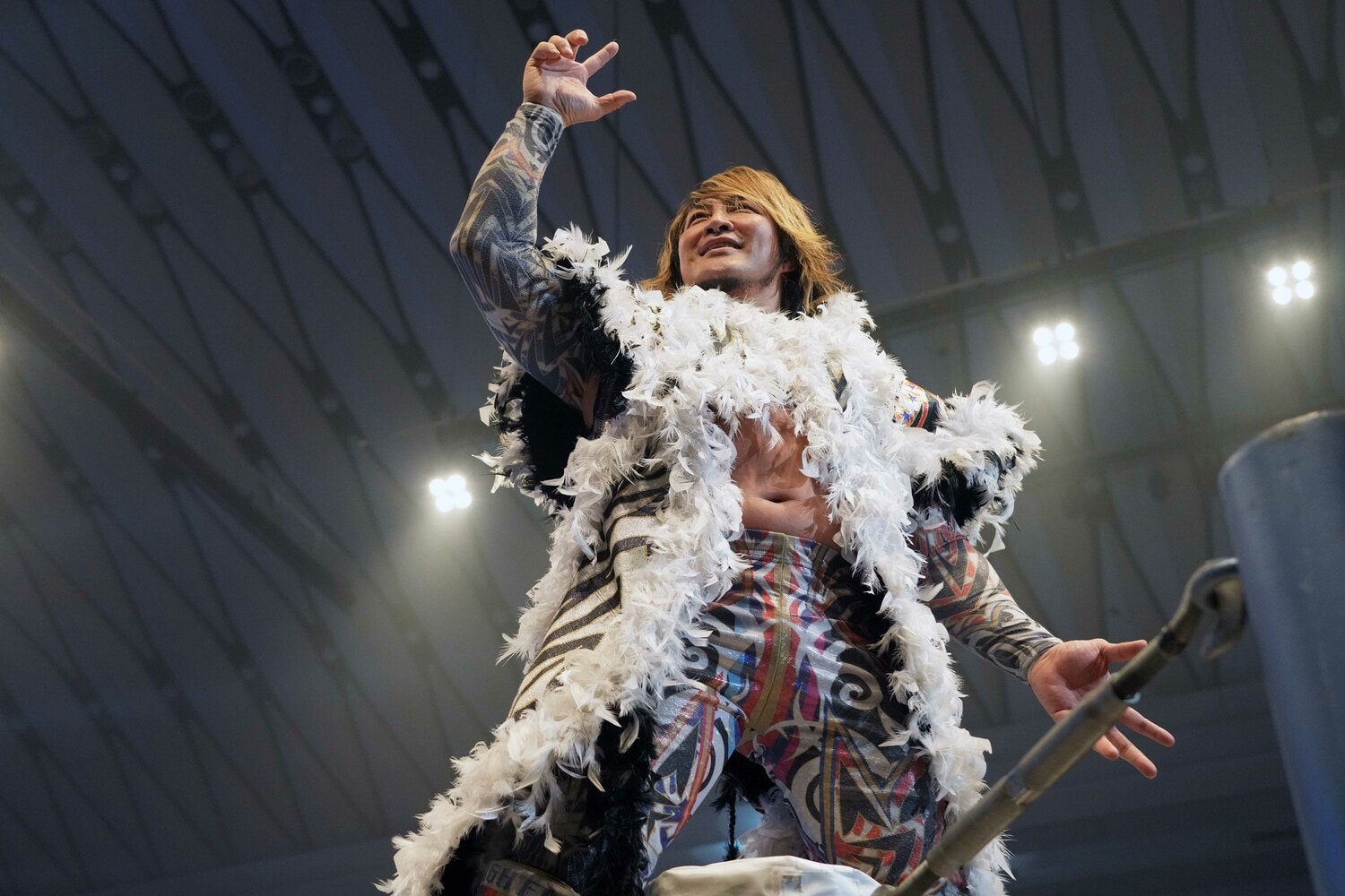 2026年1月に引退することを表明している棚橋弘至 ©Essei Hara