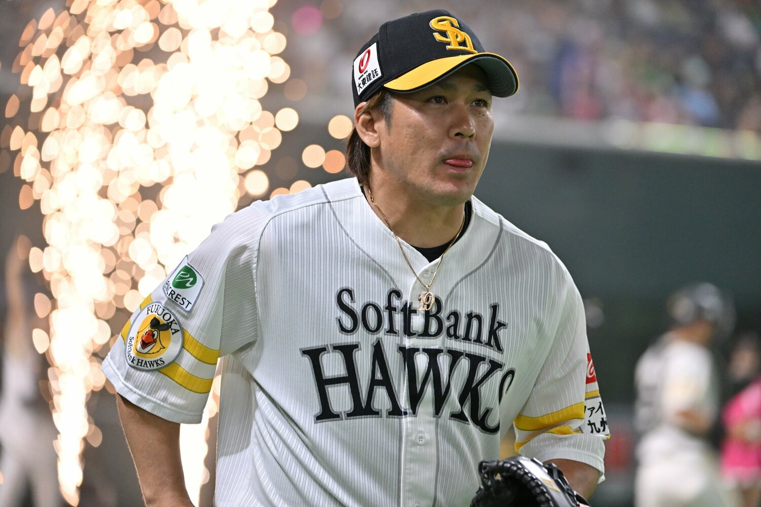 FAで巨人に移籍する甲斐拓也　©︎Hideki Sugiyama