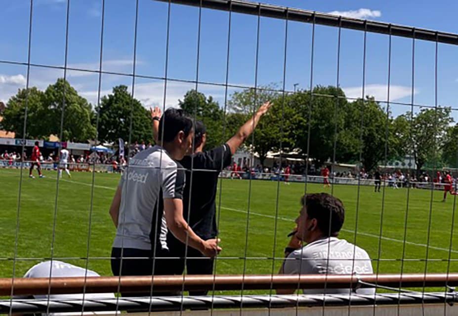 長谷部コーチ　©Kichinosuke Nakano