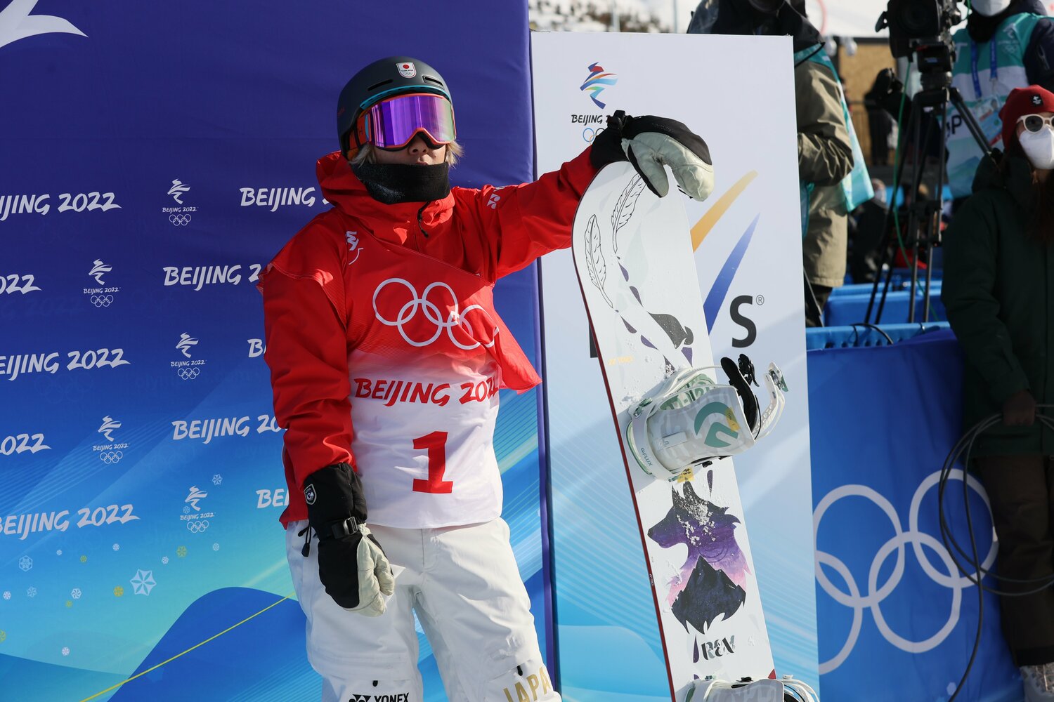 ゼッケン1番をつけて臨んだ20歳の戸塚優斗　©Kaoru Watanabe/JMPA