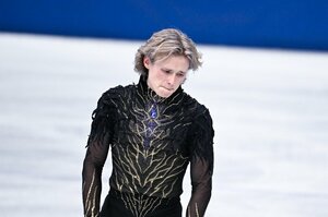 【まさか】「2年間負けなし」王者マリニンの誤算“じつはパニック状態だった”本番直前…記者が現地で見た“不安の正体”「マリニンは1人でインタビューエリアへ…」