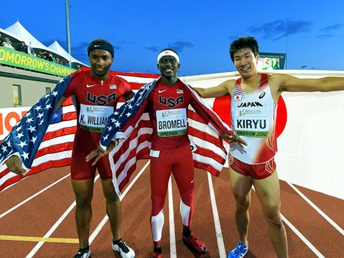 “東京五輪世代”の躍進。~世界Jr陸上で輝いた日本人選手~<Number Web> photograph by AFLO