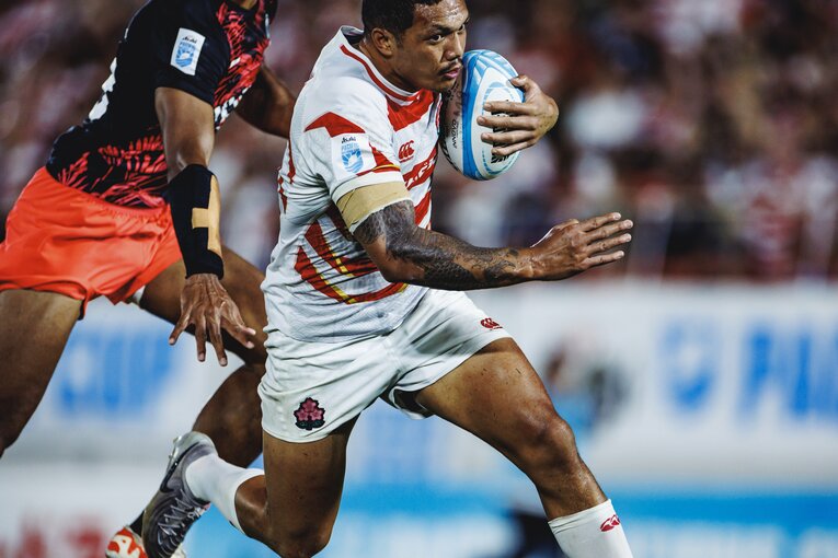 WTBマロ・ツイタマ（静岡ブルーレヴズ）©︎Kiichi Matsumoto