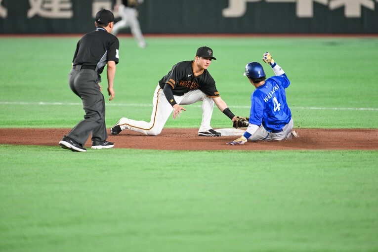 躍動感あふれる度会のプレー　©Nanae Suzuki