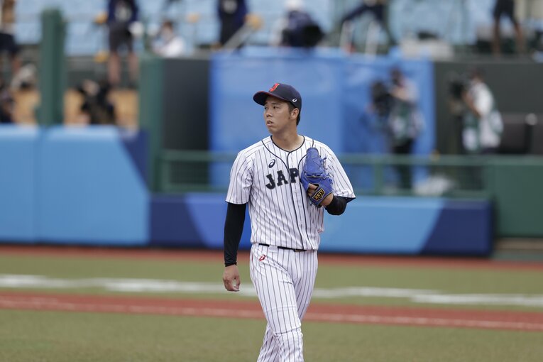 青柳晃洋　©︎JMPA