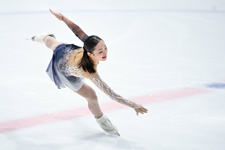 木下グループ杯、島田麻央のSP演技　©️Asami Enomoto