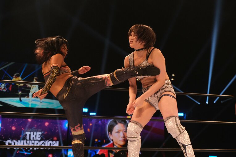 水着グラビアも披露のアイドル路線から急転換…素顔は“オラオラ”、スターダムのベルトも獲得した岩田美香の渇望「総合格闘技かキックにも」(60)