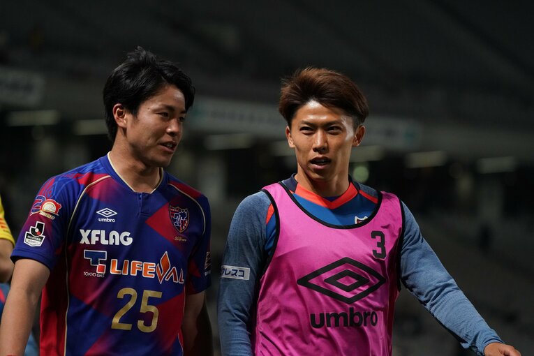 2018年の小川と太田　©J.LEAGUE