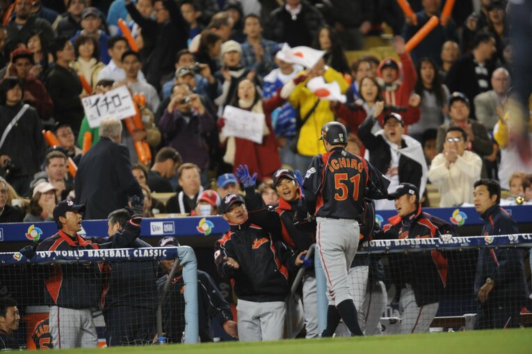 第2回WBCでのイチロー　©BUNGEISHUNJU