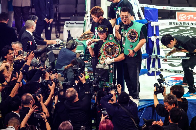 那須川天心vs.井上拓真。11月24日、TOYOTA ARENA TOKYO　©Susumu Nagao