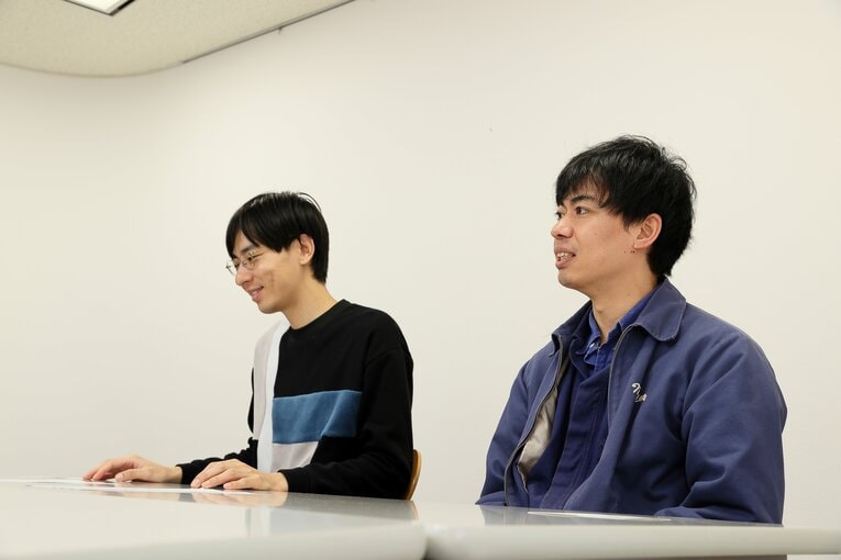 2年連続M-1ファイナリストになったカベポスター。永見大吾（写真奥）と浜田順平