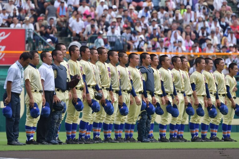 2019年夏の甲子園　星稜高ー履正社　©︎Hideki Sugiyama
