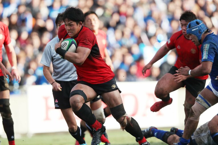 帝京大時代の姫野和樹　©︎AFLO SPORT