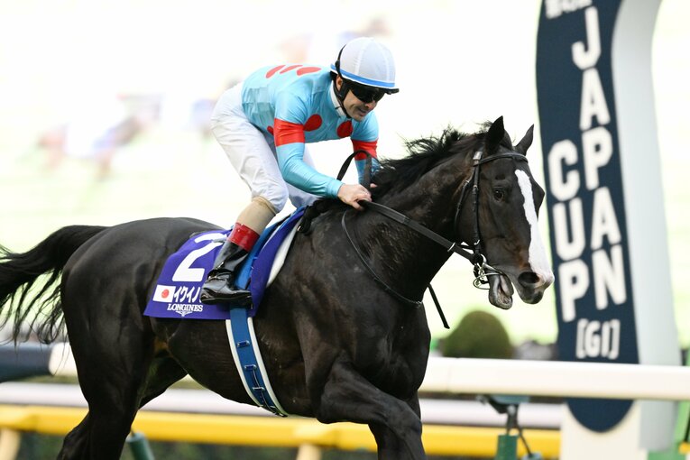 【9位　ジャパンカップ、世界一のレースに】イクイノックスが圧勝した2023年のジャパンカップが、世界のGIトップ100で「世界一」に認定された　©Keiji Ishikawa