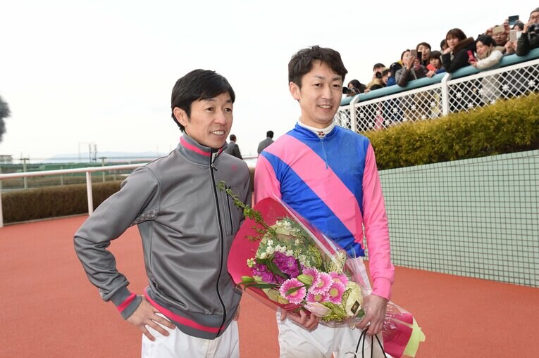 兄・武豊と弟の武幸四郎（現調教師）　©Keiji Ishikawa