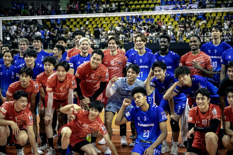 大阪ブルテオンvsサントリーサンバーズ大阪　©︎Takuya Sugiyama