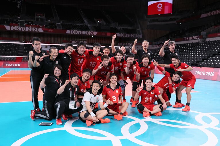 東京五輪の集合写真　©︎JMPA