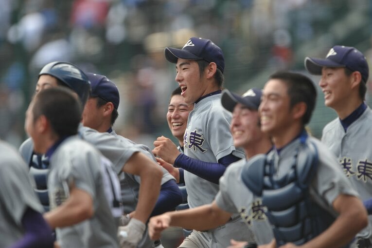 2009年夏の甲子園、菊池雄星を擁する花巻東はベスト4進出　©BUNGEISHUNJU