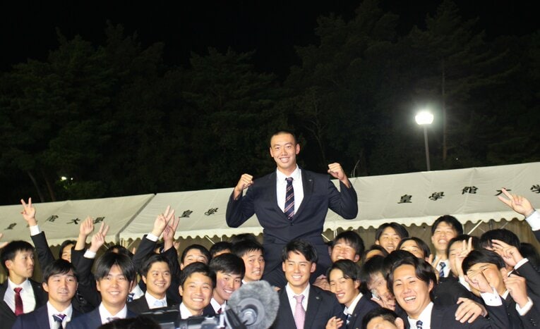 村田怜音22歳、皇學館大学の歴史にその名を刻んだ ©Number Web