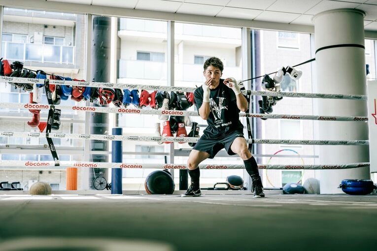 井上尚弥 公開練習　©︎Kiichi Matsumoto