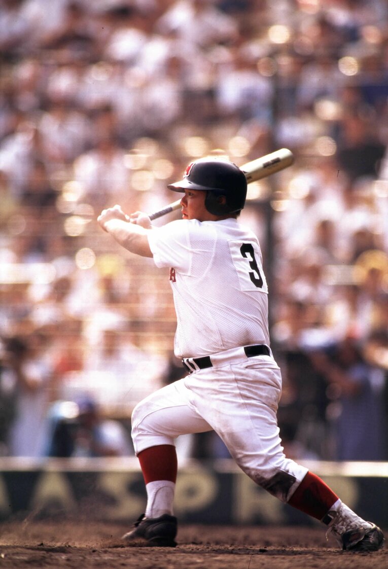 松山商のキャプテンだった今井康剛　©Takao Yamada