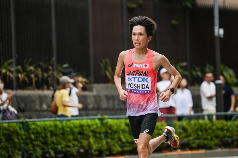 34位に終わった吉田祐也　©Nanae Suzuki