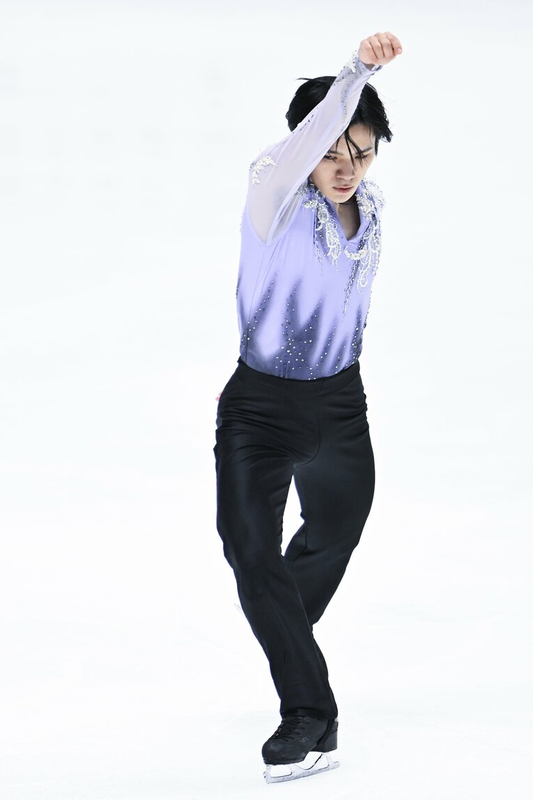 宇野昌磨、NHK杯SP  ©︎Asami Enomoto