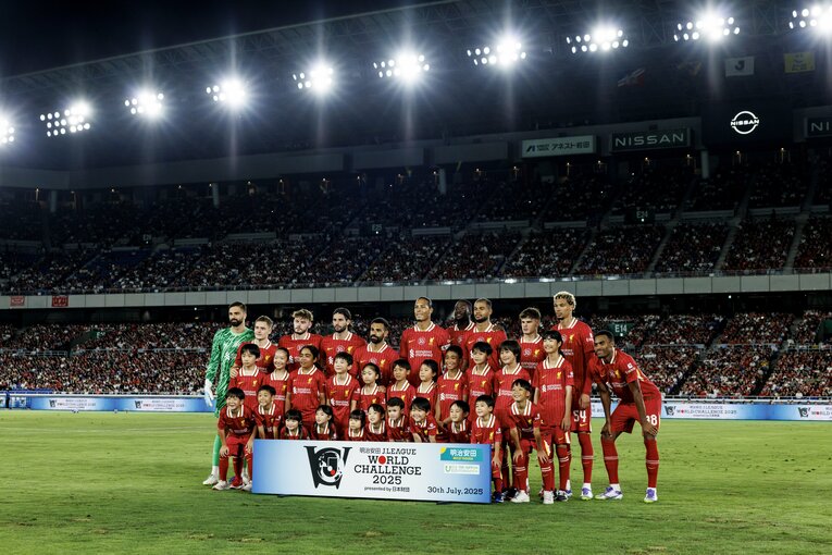 【リバプール日本遠征レア写真】　©Kiichi Matsumoto