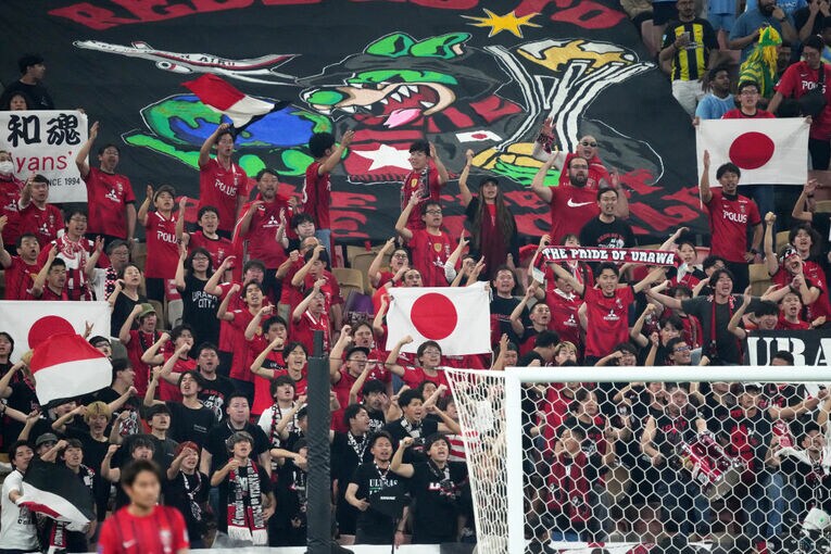 サウジアラビアの地を訪れた浦和サポーター　©Etsuo Hara/Getty Images