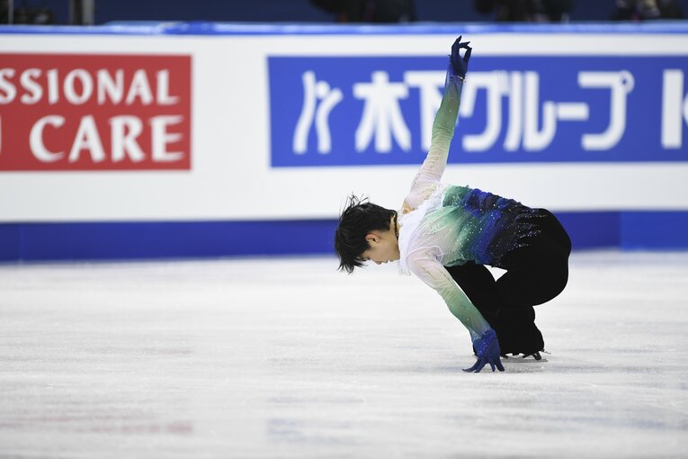 2017年2月、四大陸選手権のフリー　©Asami Enomoto